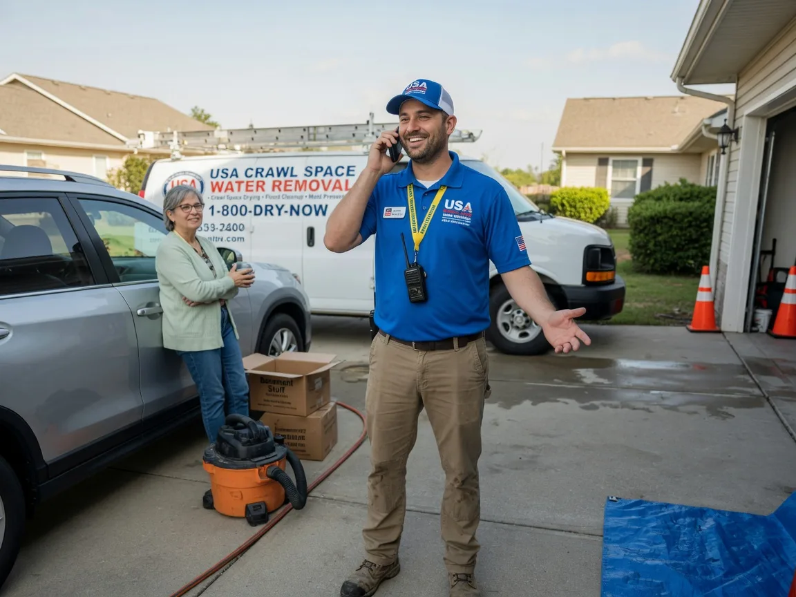 Crawl Space Water Removal Lomax, IL FAQs